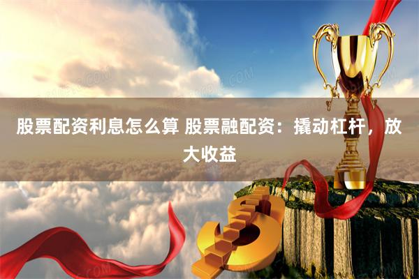 股票配资利息怎么算 股票融配资：撬动杠杆，放大收益