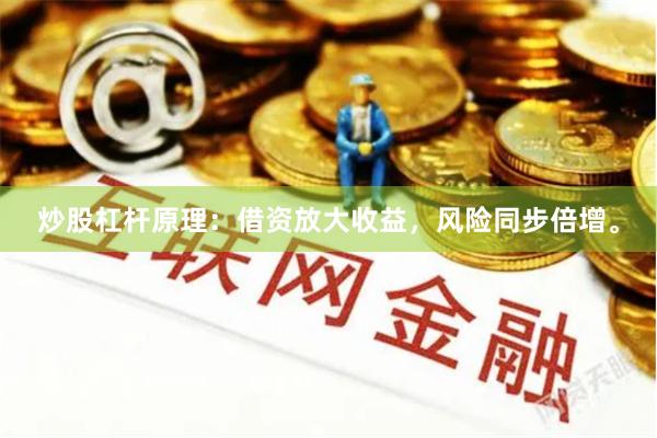 炒股杠杆原理：借资放大收益，风险同步倍增。
